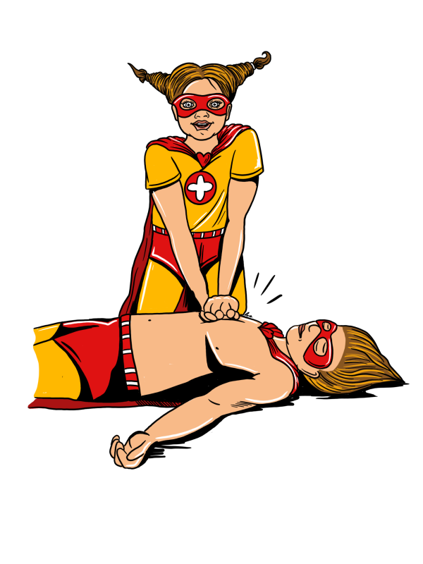 Workshop Superhelden: reanimatieles voor het 6e leerjaar (2u)